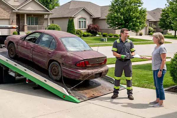 Junk Car Disposal in Baltimore, MD