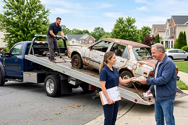 Junk Car Pick Up in Baltimore, MD