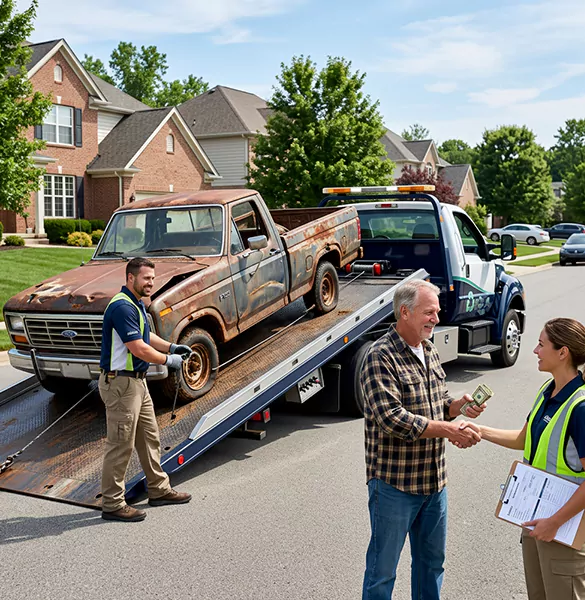Reliable junk truck removal: your trusted scrap truck pickup service in Baltimore, MD