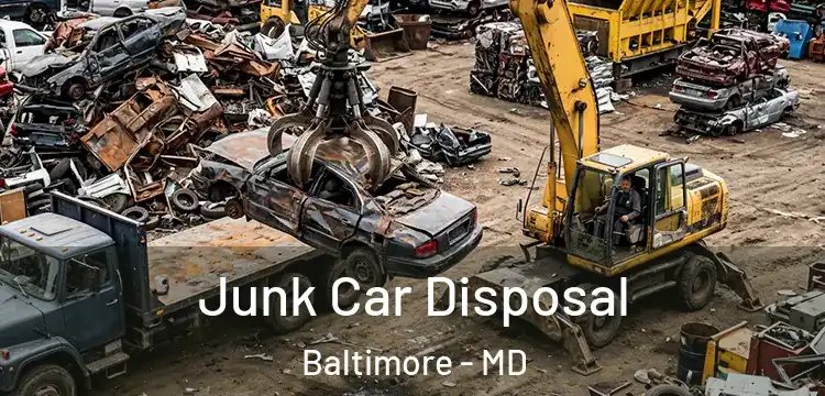 Junk Car Disposal Baltimore - MD
